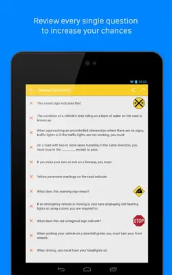 DMV Practice Test Genie 2023 android App screenshot 5